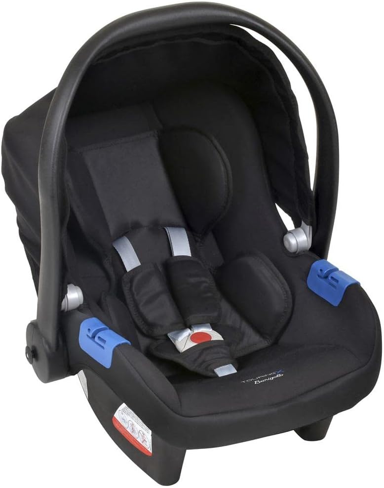 Carrinho de Bebê com Bebê Conforto Rio K, Preto e Cobre - Imagem 2